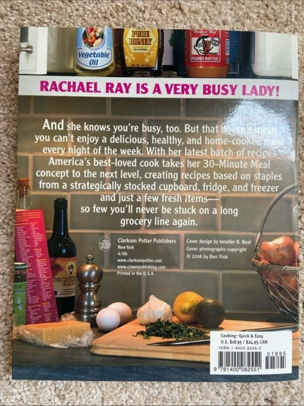 Rachael Ray Cookbook Set of 3 Best Eats Express Lane Meals 2 4 6 8 Softcover NEW